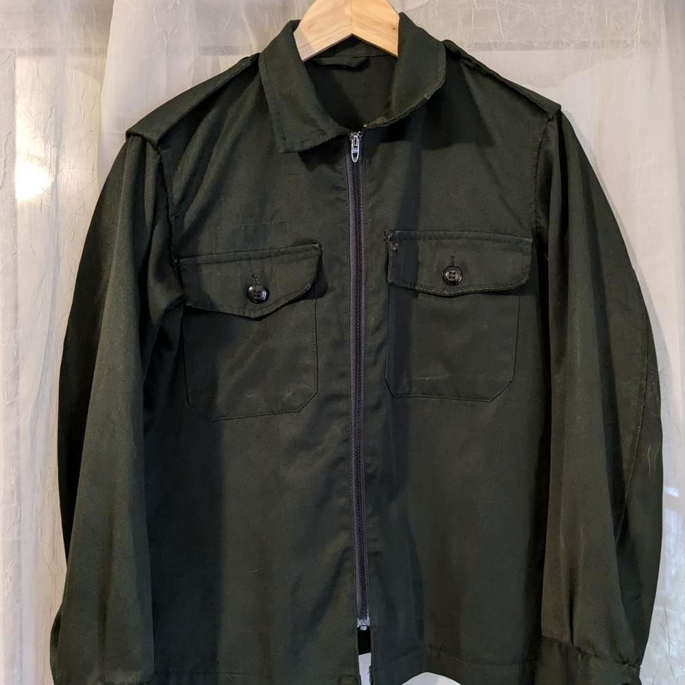 Military Style Green Jacket